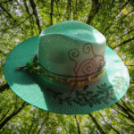 Sombrero verde menta