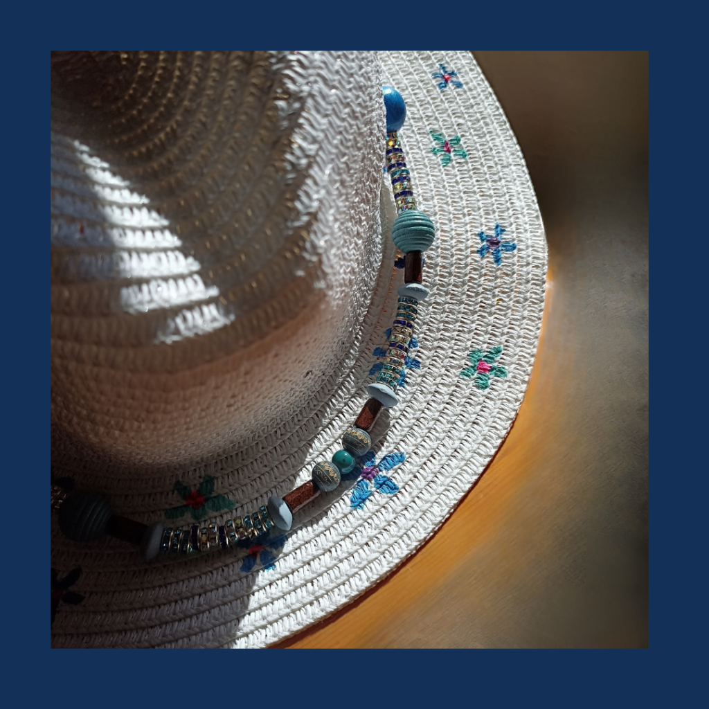 sombrero de paja de papel chic chic lolita dato